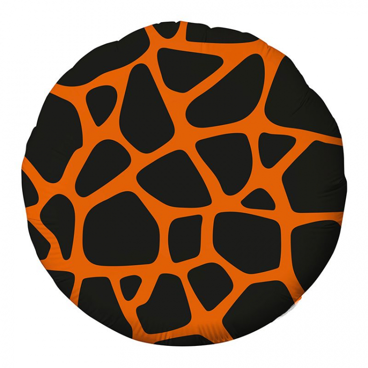 Шар Круг Жираф принт (в упаковке)