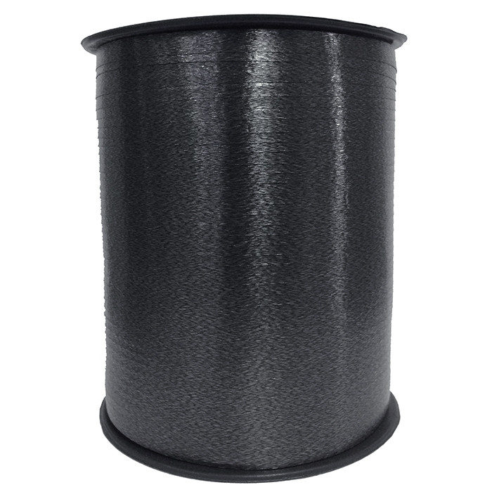 Лента однотонная Черная