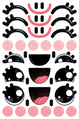 Наклейки на шары 