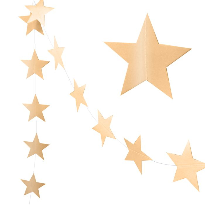 Гирлянда "Звезды" Золотая