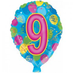 Шар-Цифра "9"