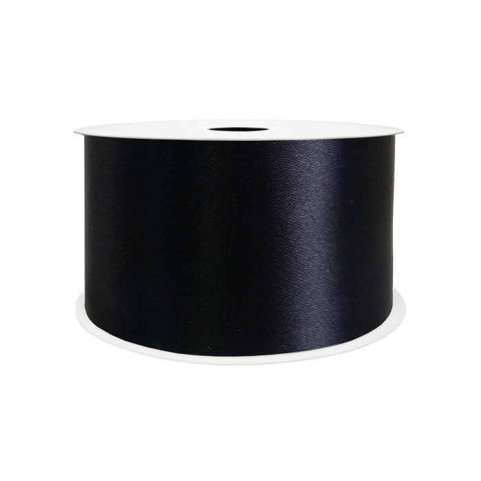 Лента Атлас Черный