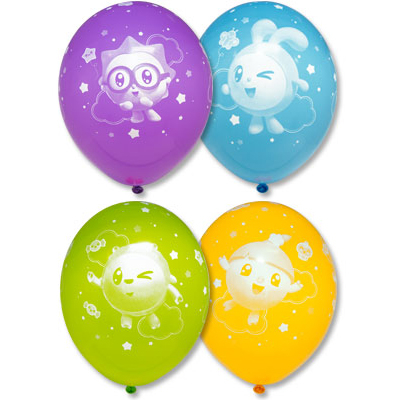 Шар С Днём Рождения, Малышарики (1 годик) 5 ст